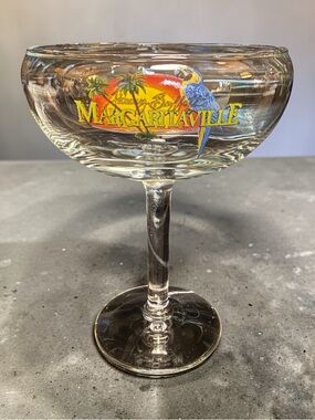 Jimmy Buffet Margaritaville “Livin’ for the Weekend” Margarita Glass - Las Vegas